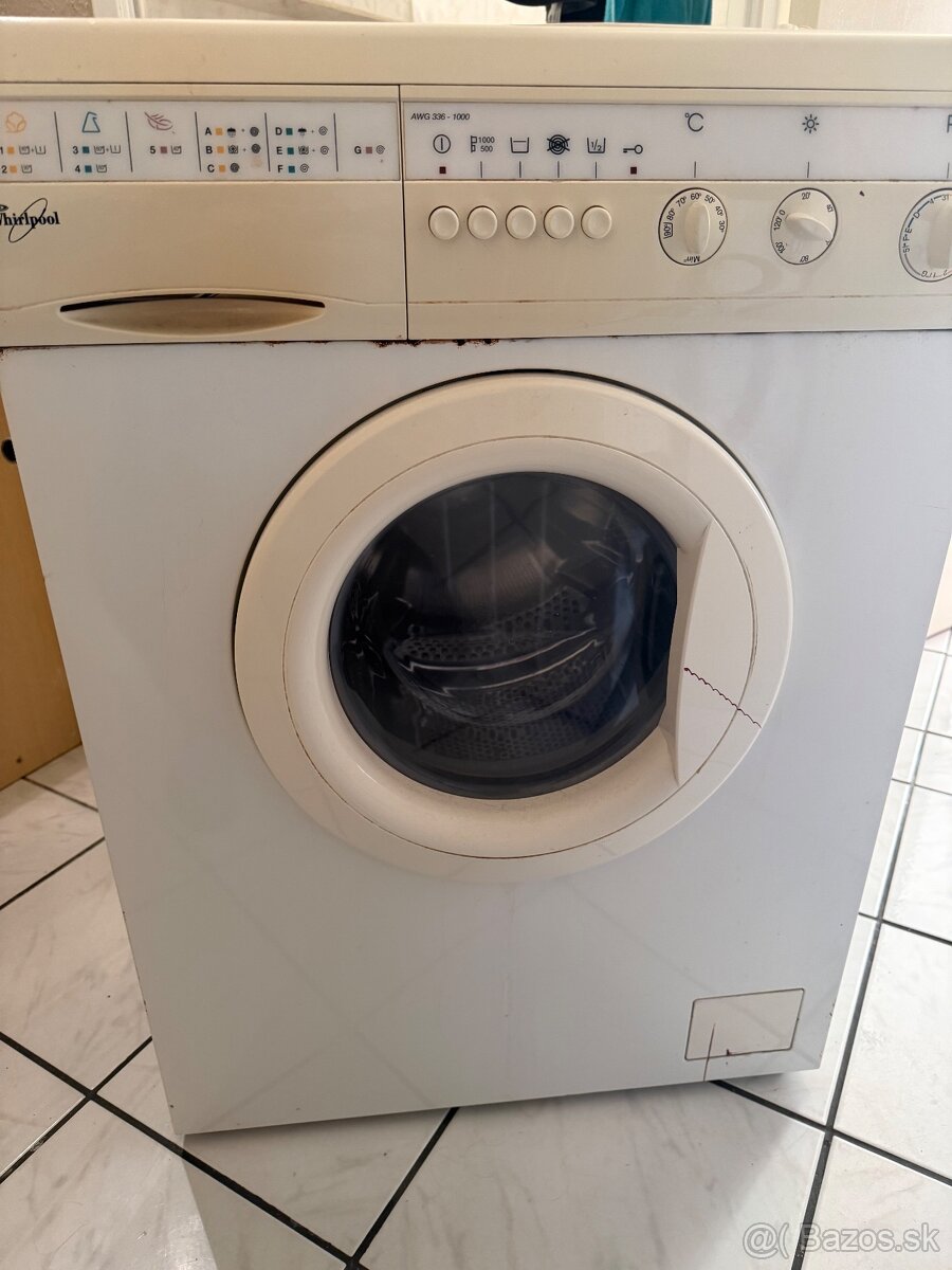 Automatická práčka Whirpool AWG 336-1000, plnená spredu - 6
