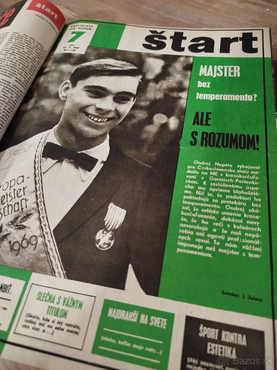 Časopis Štart ročník 1969 - 6
