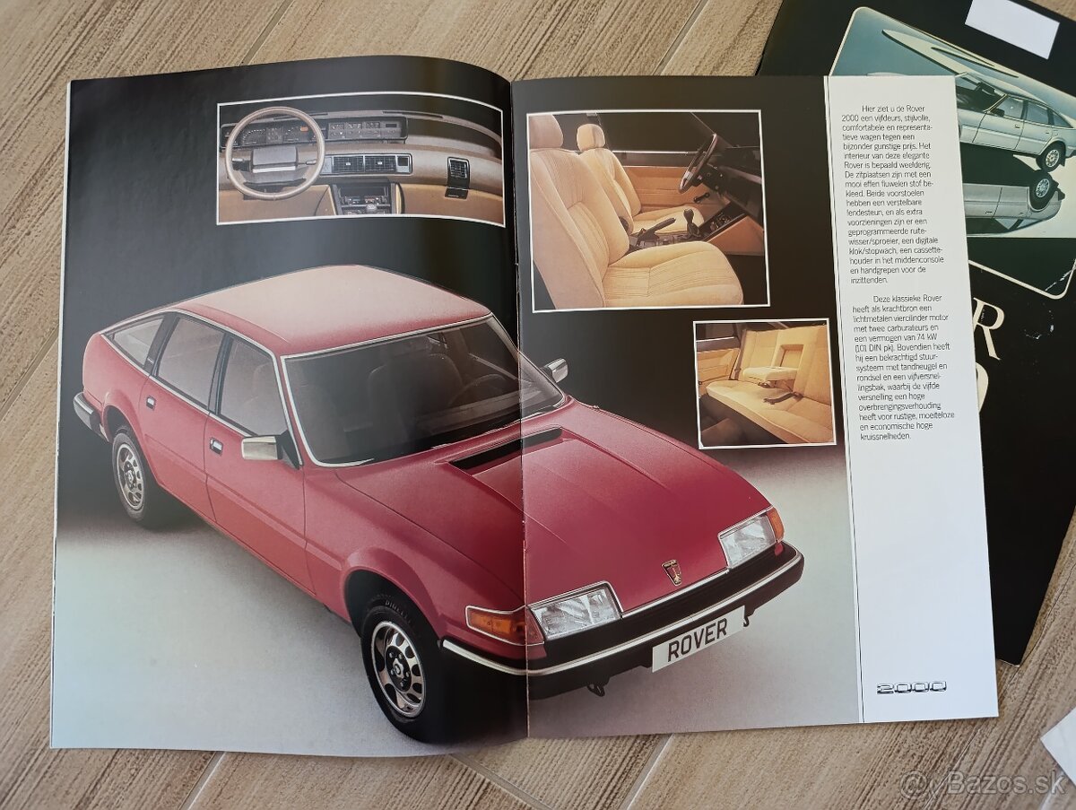 Prospekty Rover, Triumph, TVR, Lotus - od 50. let. - 6