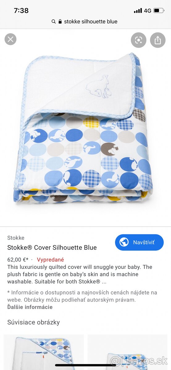 Stokke postielka +prebalovaci pult - 6