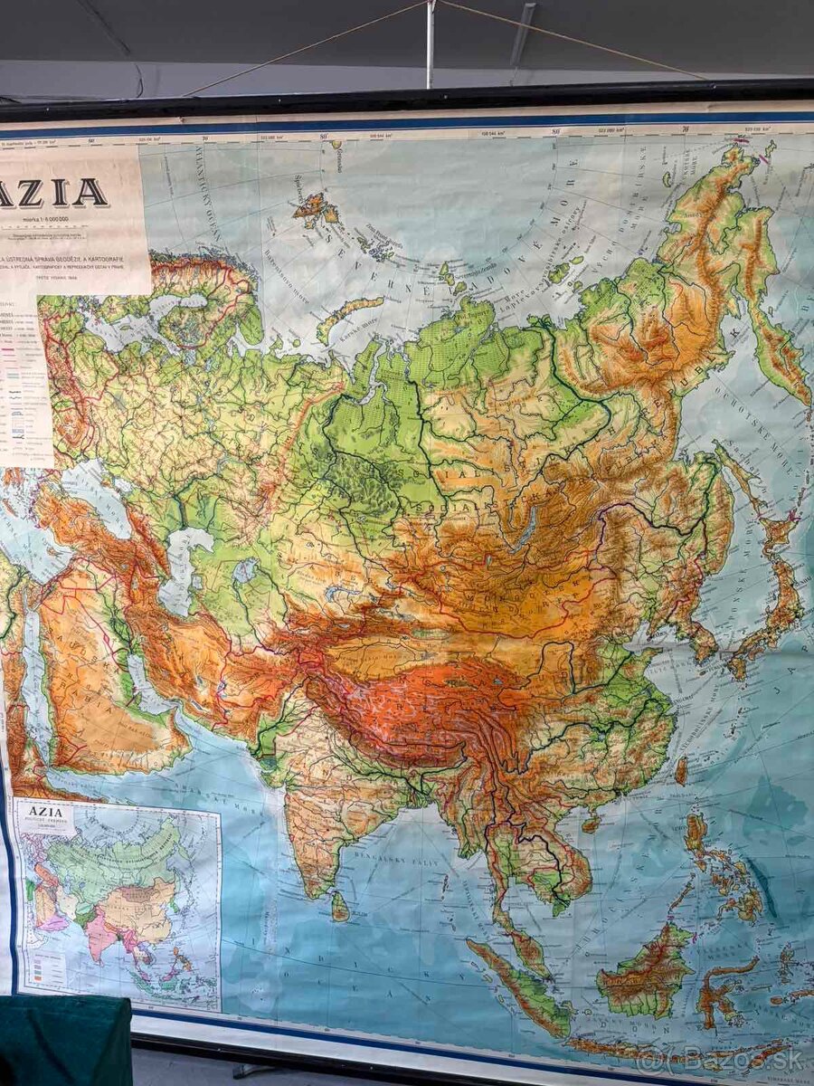 Staré školské mapy - 6