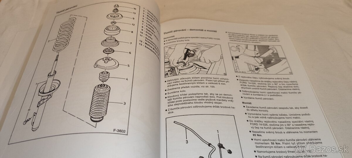 Ford Fiesta 3 - příručka na opravy a údržbu manuál - 6