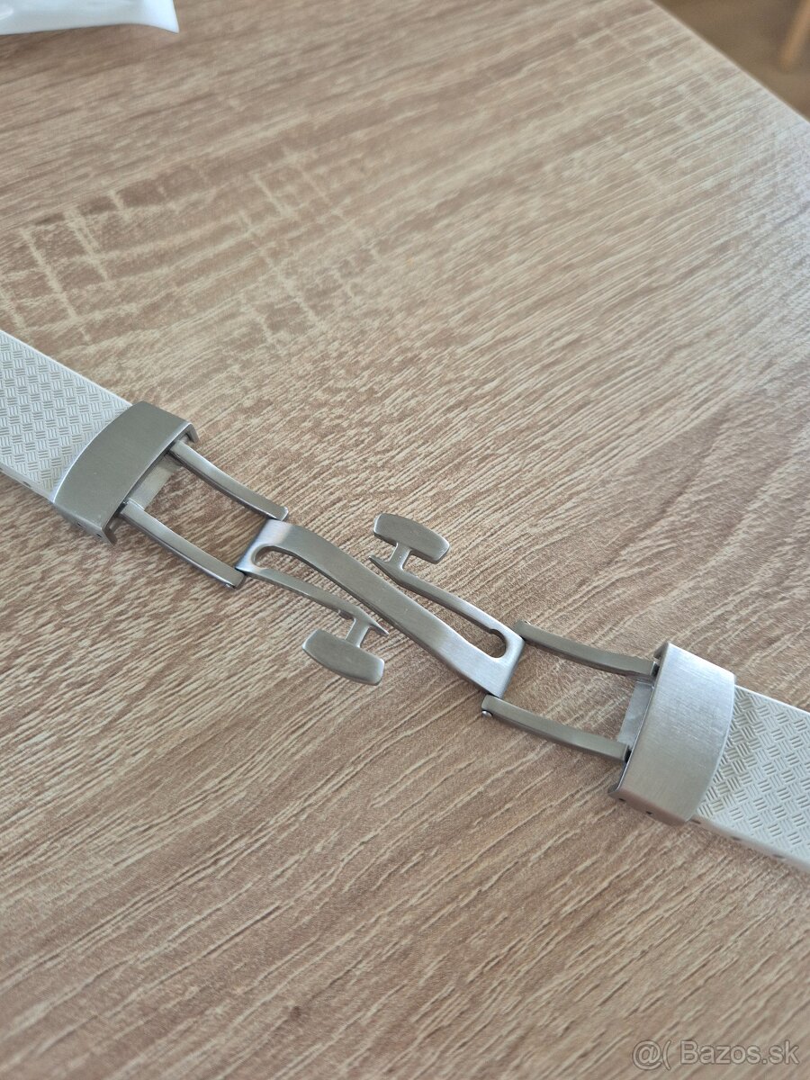 Gumený remienok na hodinky FKM CTS 20mm tyrkysový - 6