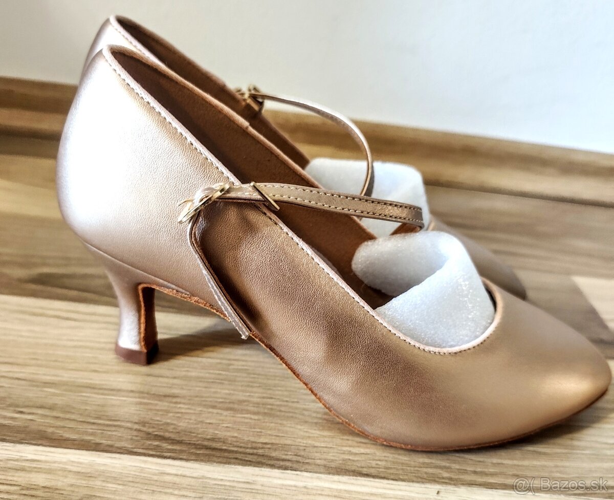 SUPER CENA:TANEČNÉ TOPÁNKY ŠTANDART č.37 - 6