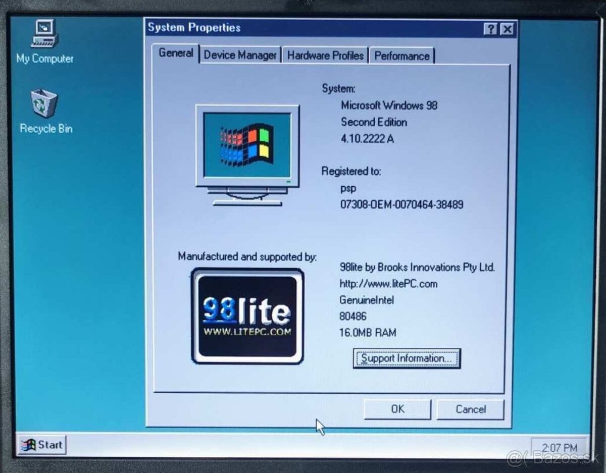✔️ Retro HP pocitac Windows XP 1747 hier - 6