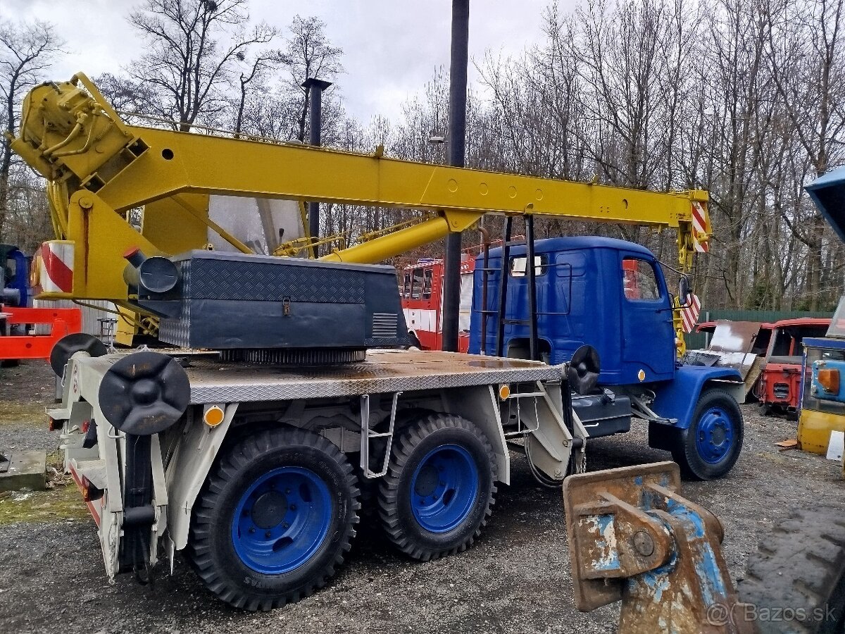 Praga V3S AD 080 autojeřáb - 6