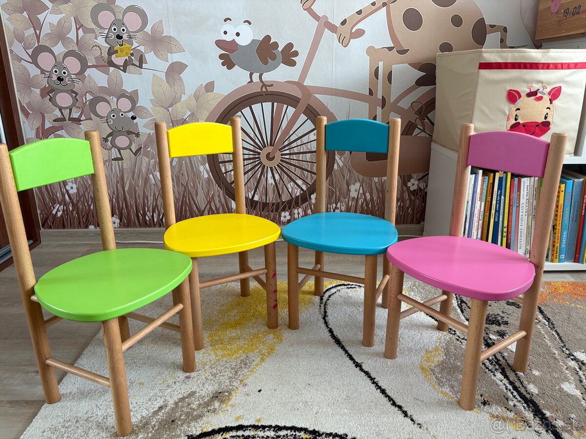 Detský stolik so stoličkami - 6