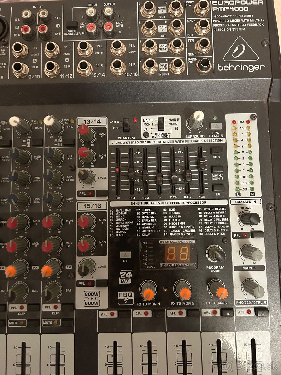 Power mix BEHRINGER PM4000 - 6
