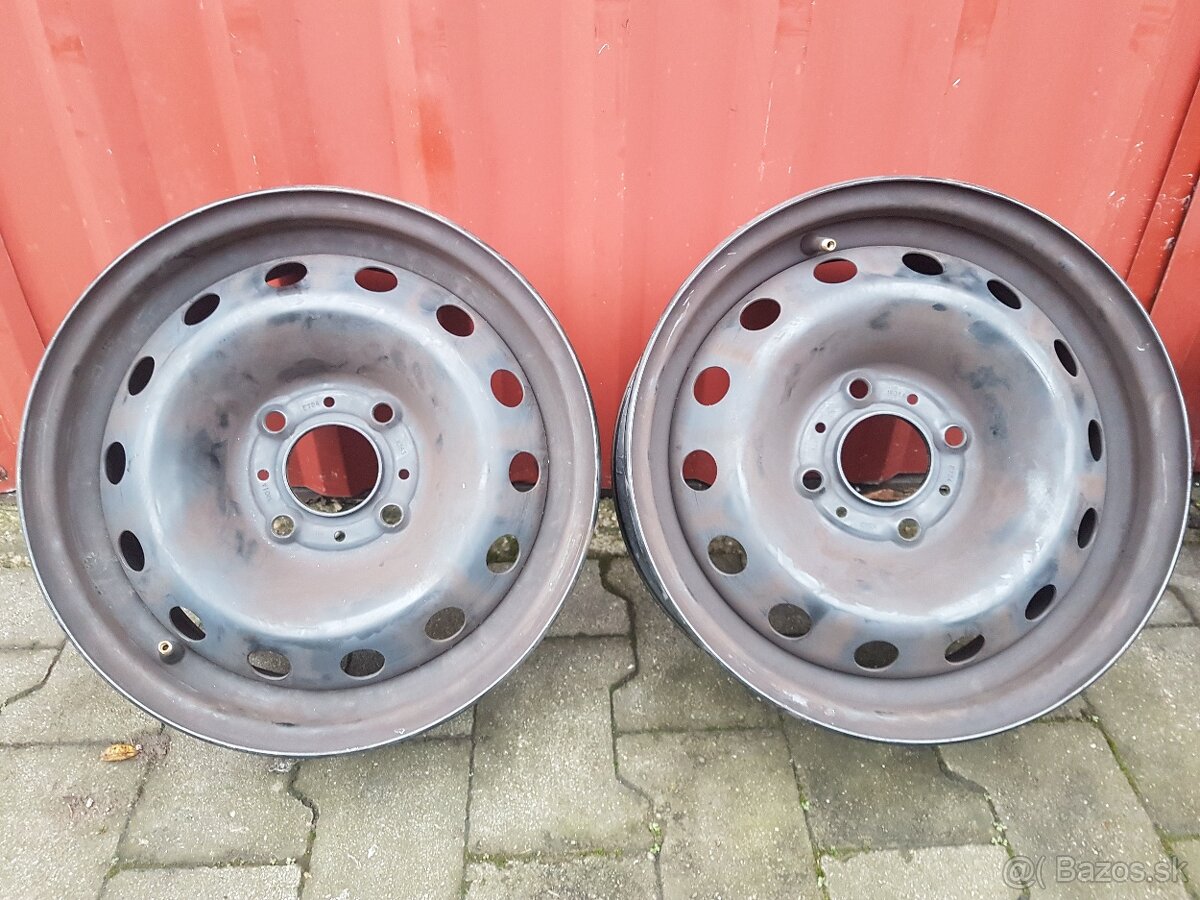 Disky 4x108 R14 peugeot citroen pneumatiky - 6