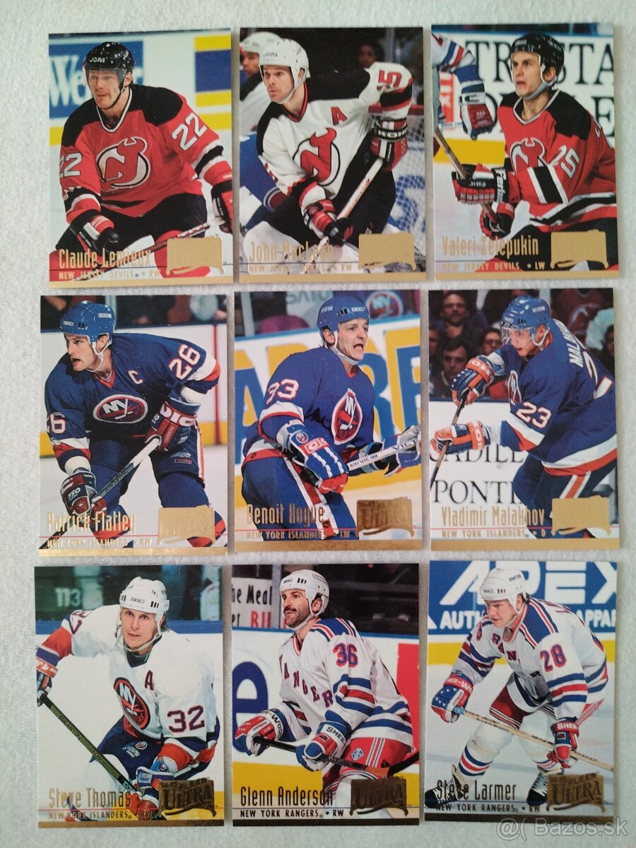 Hokejové kartičky Fleer ultra 94/95 - 6