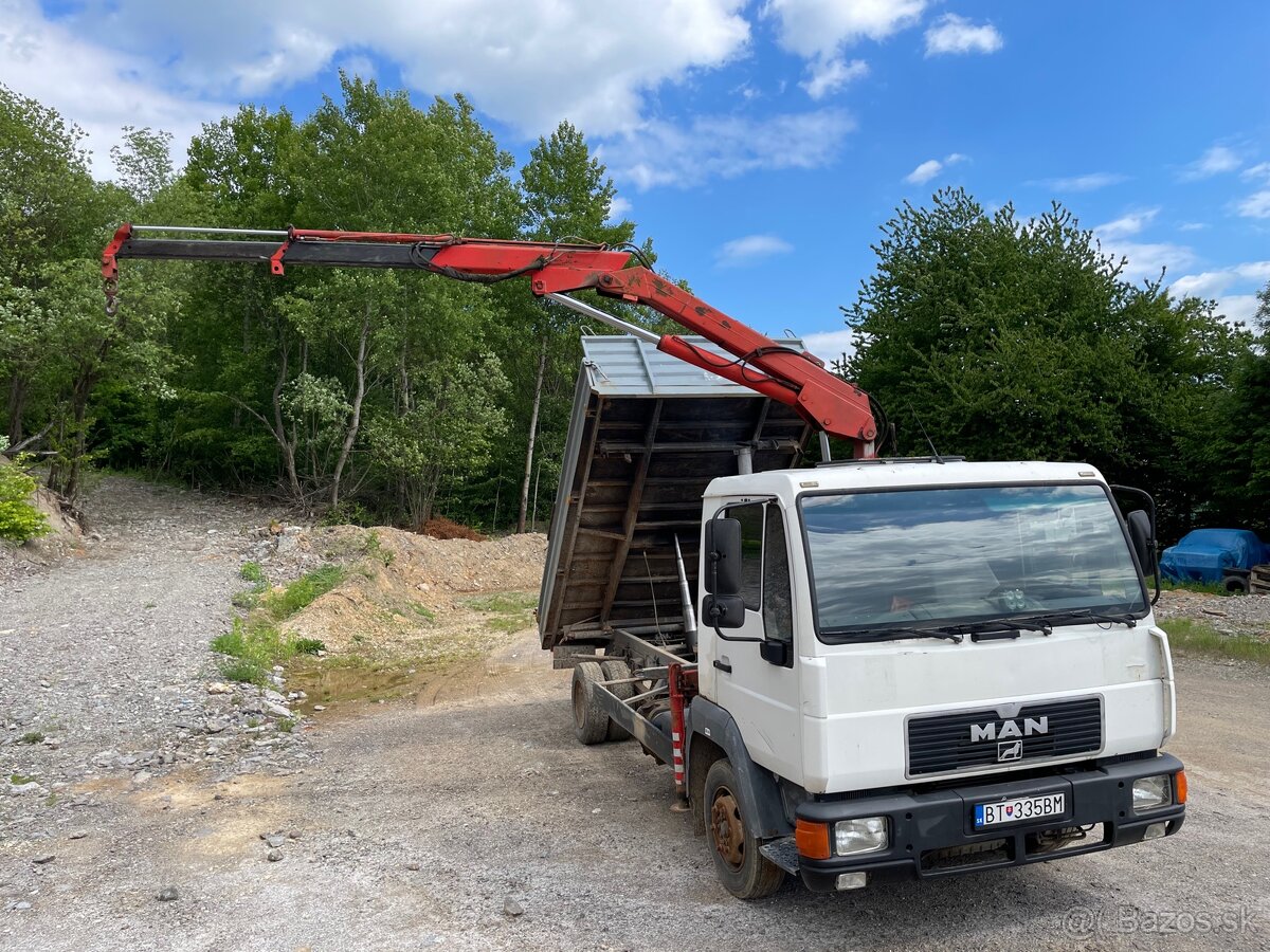 Predám Sklapac Man s hydraulickou rukou palfinger - 6