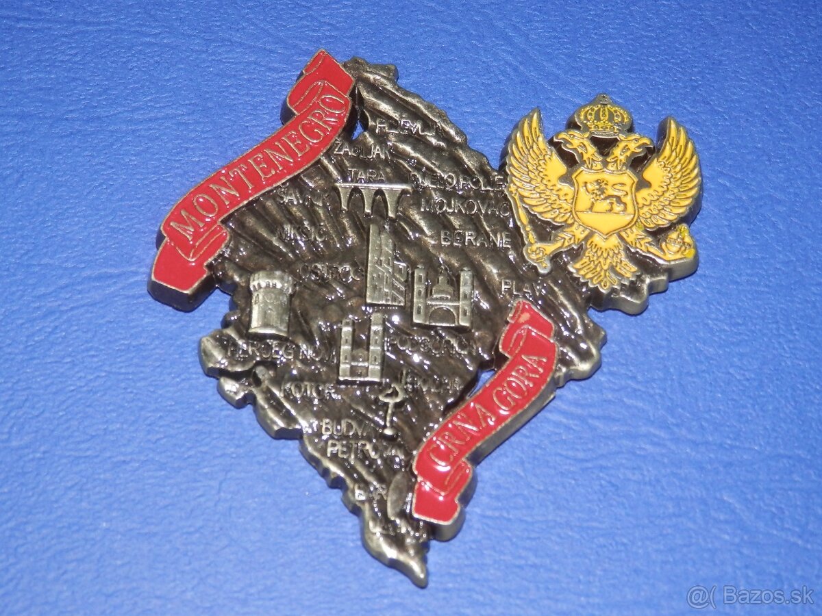 Magnetky kovové mapy - 6