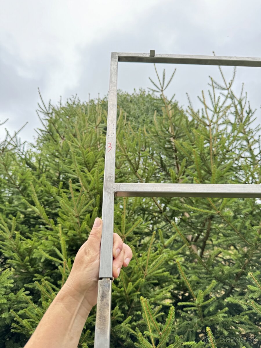 Nerezové stena / postavce 2,40 X 3,60 m - 6