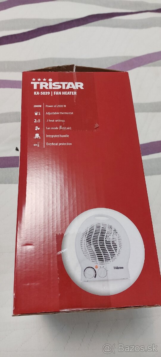 Teplovzdušný ventilátor - 6