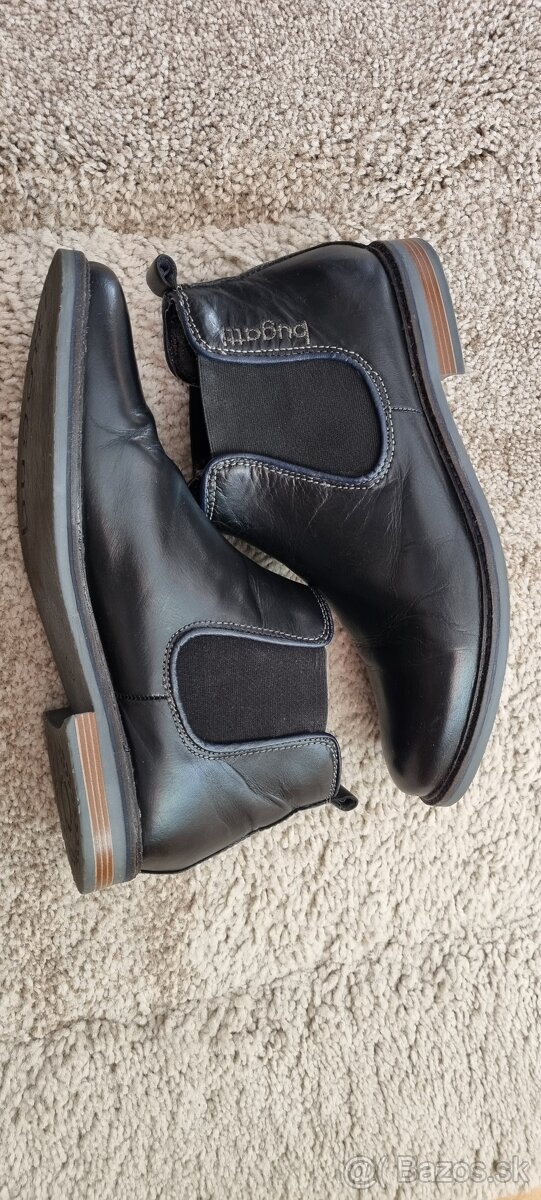 Pánska kožená obuv Bugatti - 6