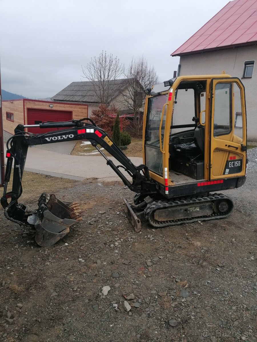 Minibager volvo ec15b - 6