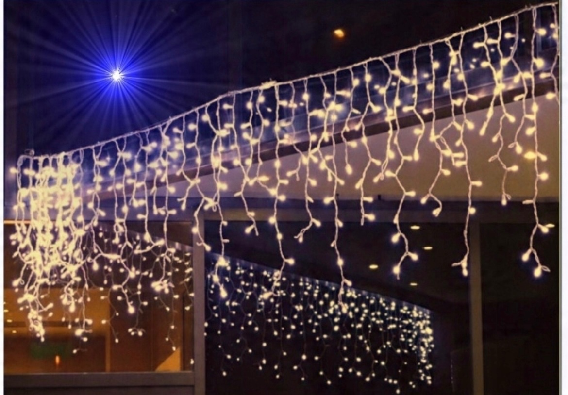 🎄 CENCÚLE 500 LED – 21 METROV ❄️ Studená/Teplá biela - 6