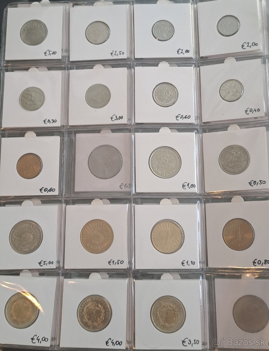 Predám rôzne svetové mince - 6