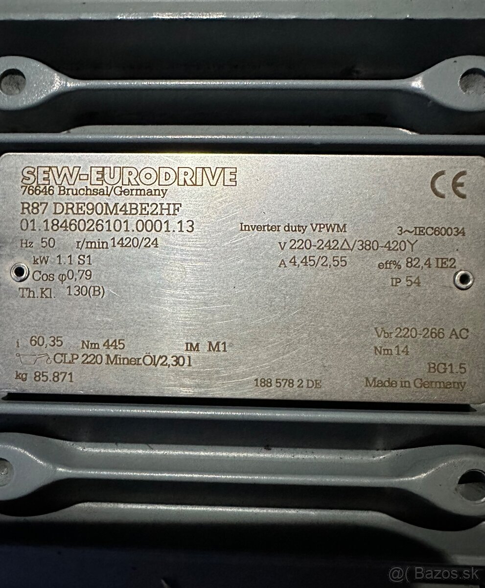 Prevodovky SEW, NORD - 6