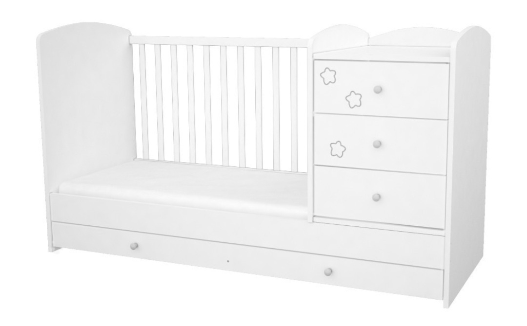 Detská posteľ Maxi Kombi so 4 zásuvkami - 6