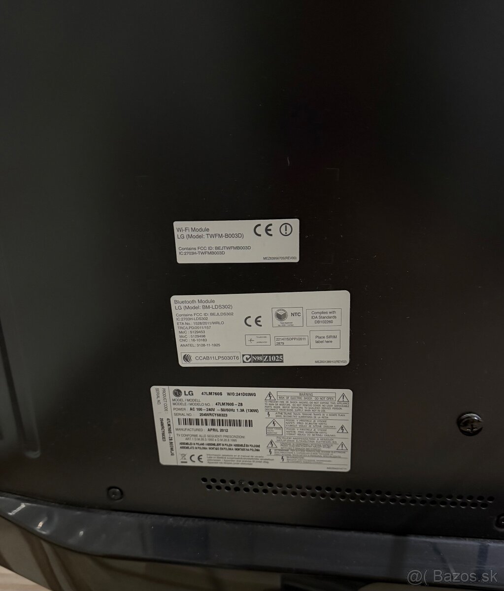 Predám: TV LG 47LM760S (119 cm) - 6