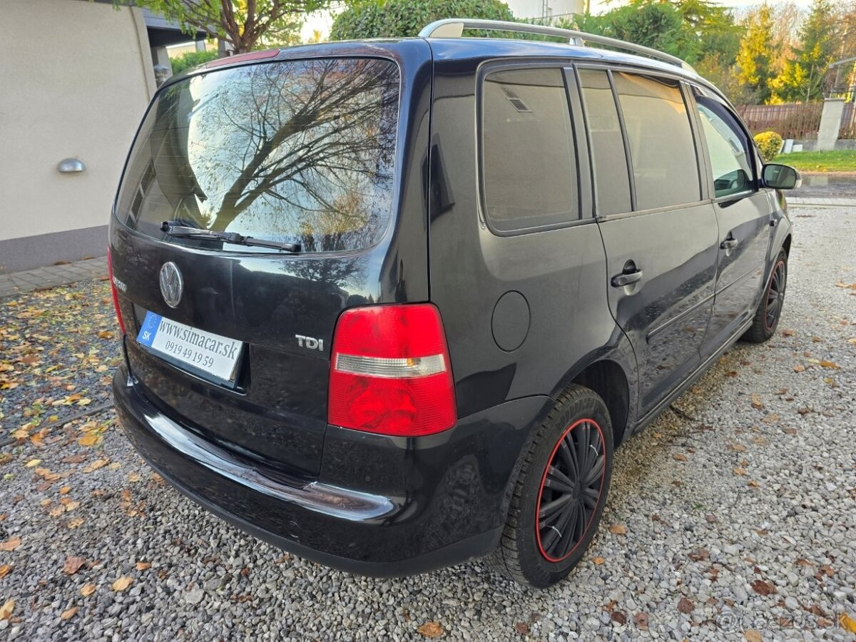 Volkswagen Touran Van 1.9 TDI Trendline, Mesačne: 79€ - 6
