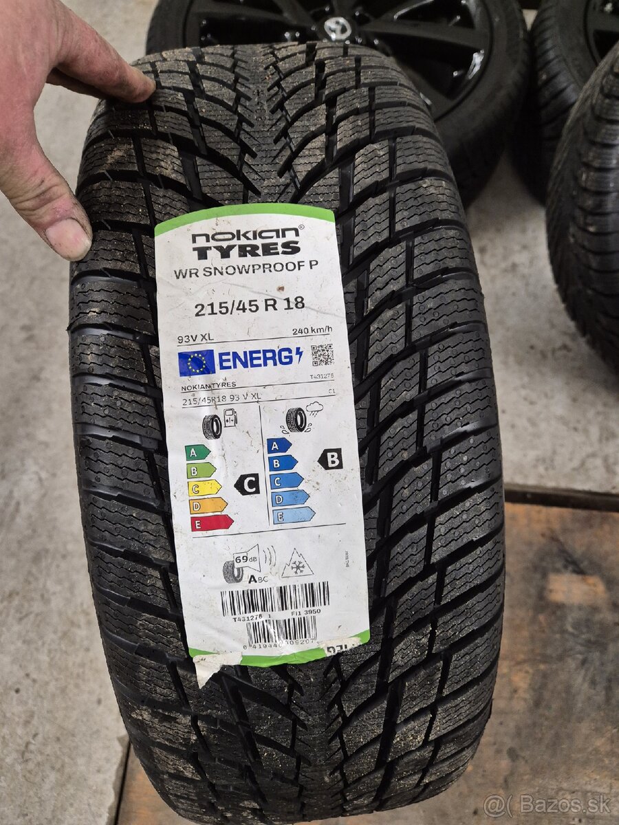 Hlinikove disky 5x114,3r18 ET45 zimna sada - 6