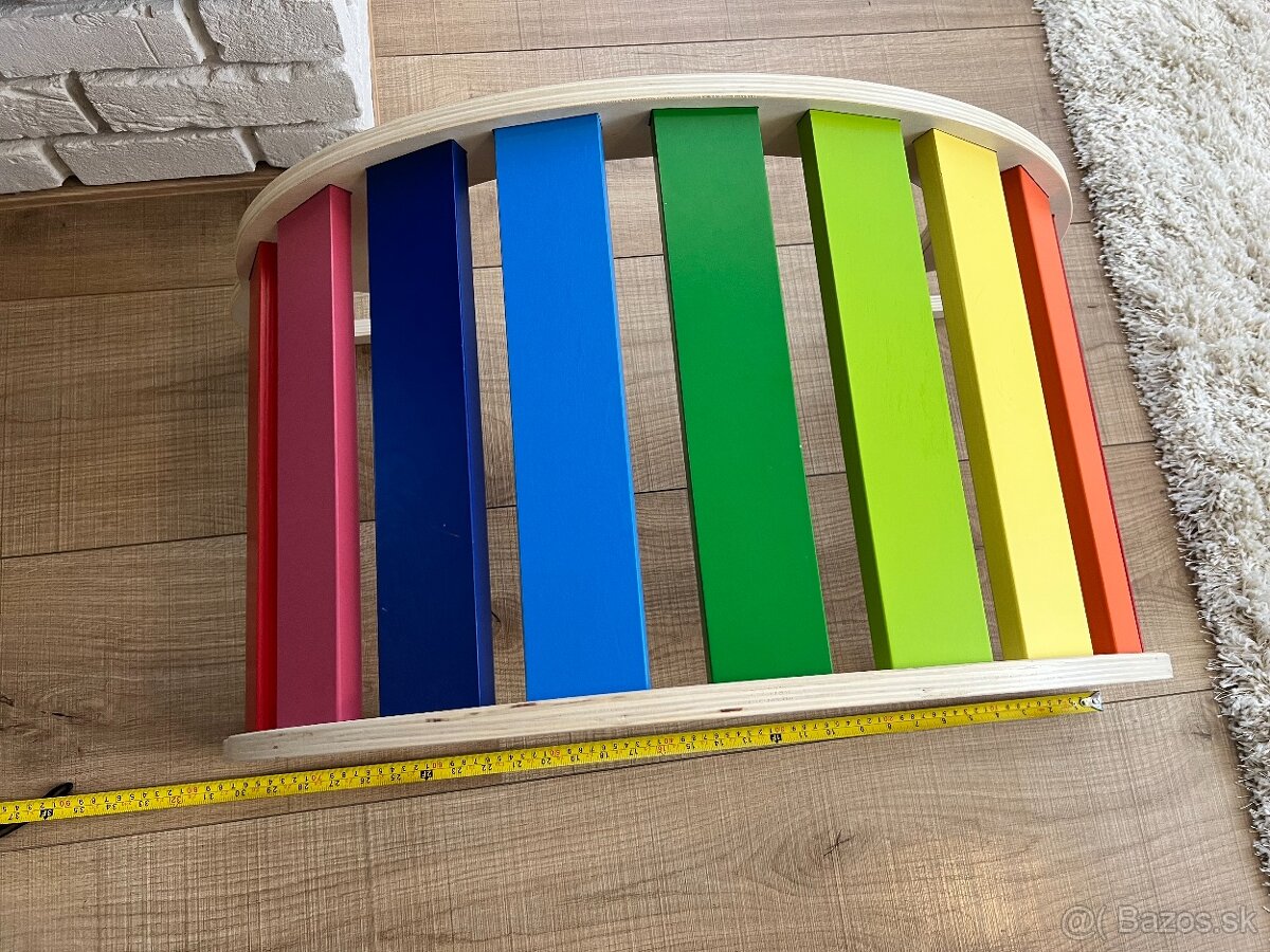 Dúhová Montessori hojdačka - 6