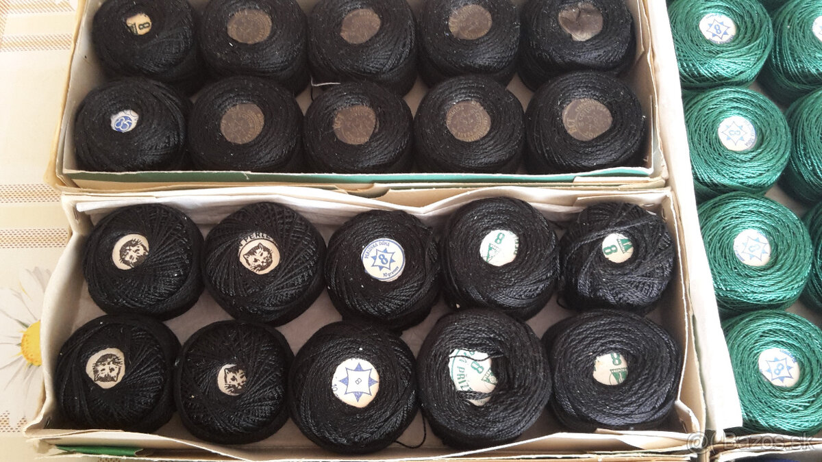 Vyšívacia priadza PERLOVKA - 6