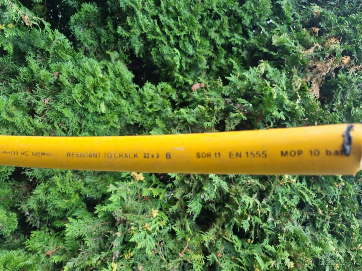 Plynová rúra HDPE 32X3 : 13metrov - 6