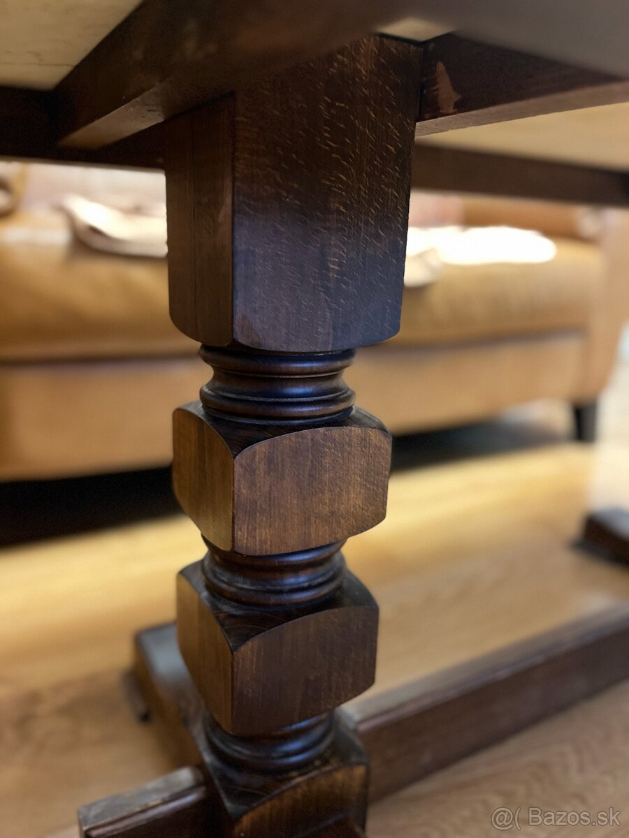 PREDÁM STÔL s mramorovou doskou – štýlový dobový kúsok - 6