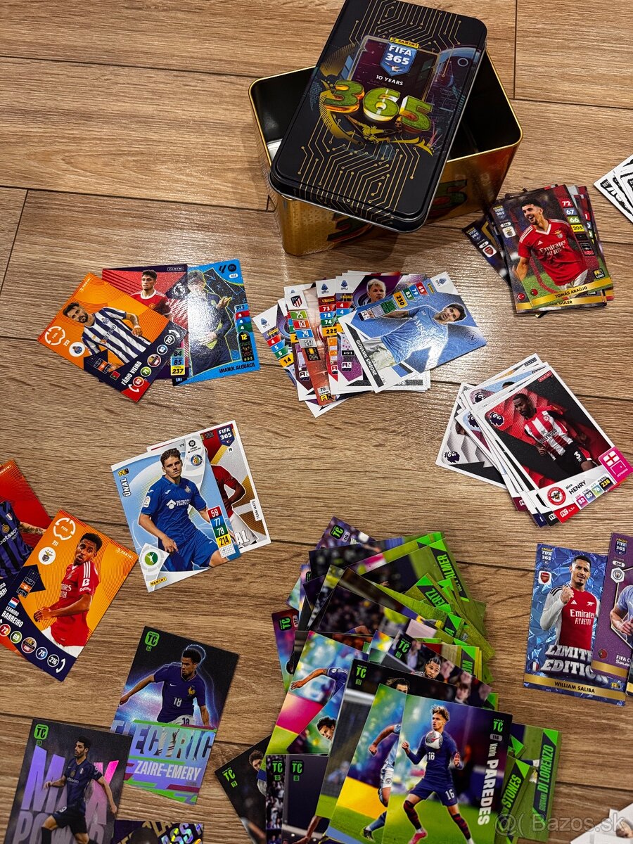 Futbalové kartičky mix - 6