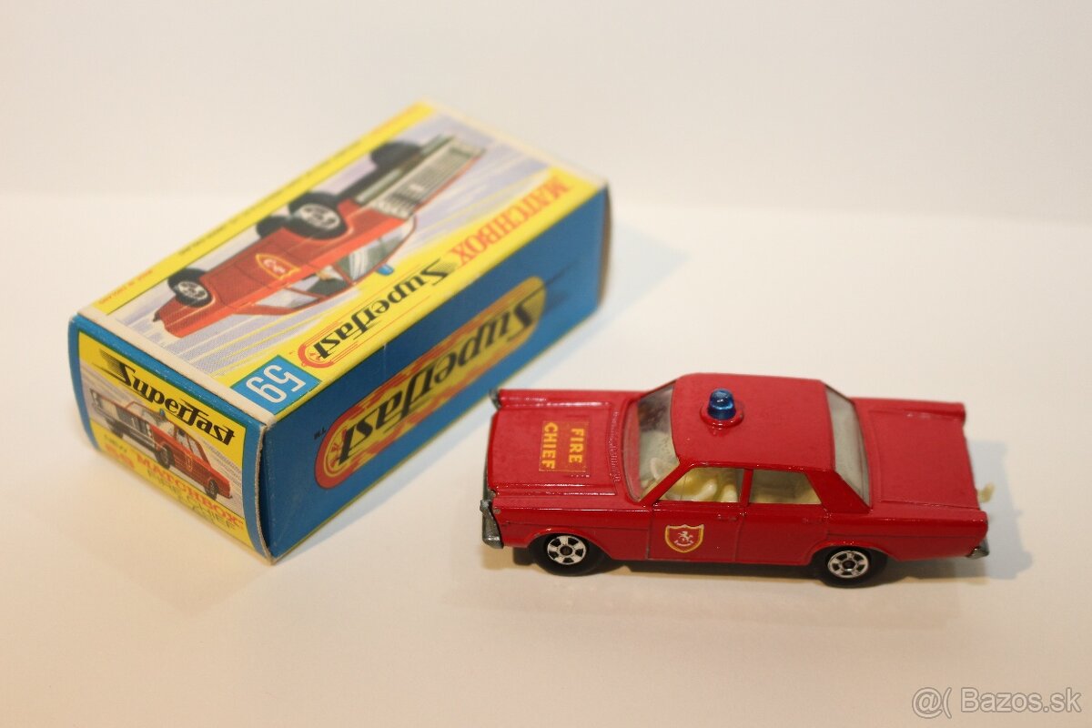 Matchbox SF Fire chief car - 6