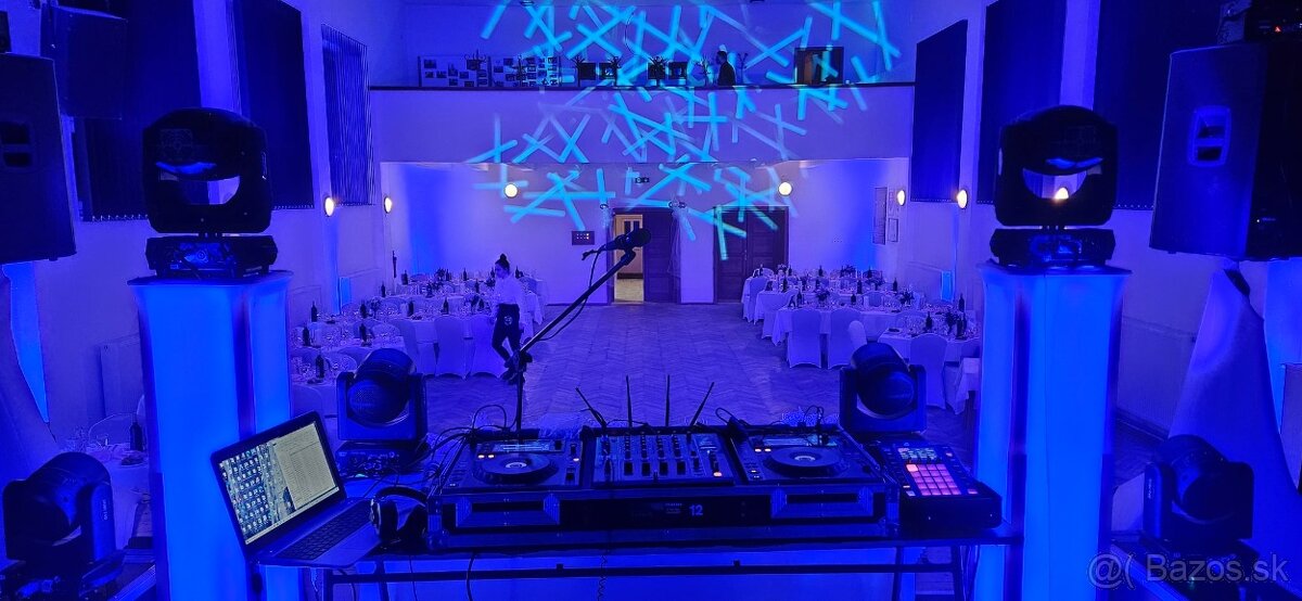 Predám 4x Moving Head 200w LED BSW - 6