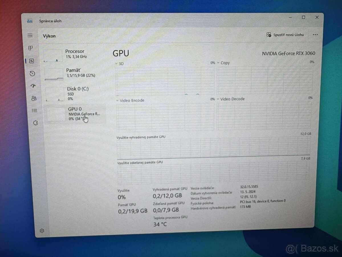 Ryzen 5 4500, 16GB, RTX 3060 , 500gb NvMe - 6