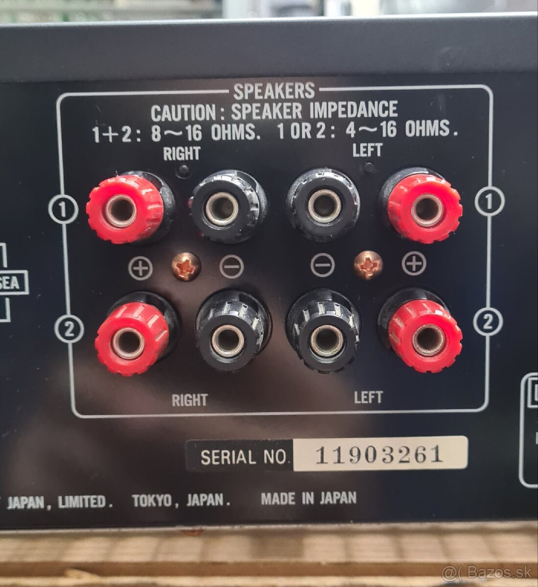 JVC AX-R562 Integrated Amplifier +Denon reproduktor - 6