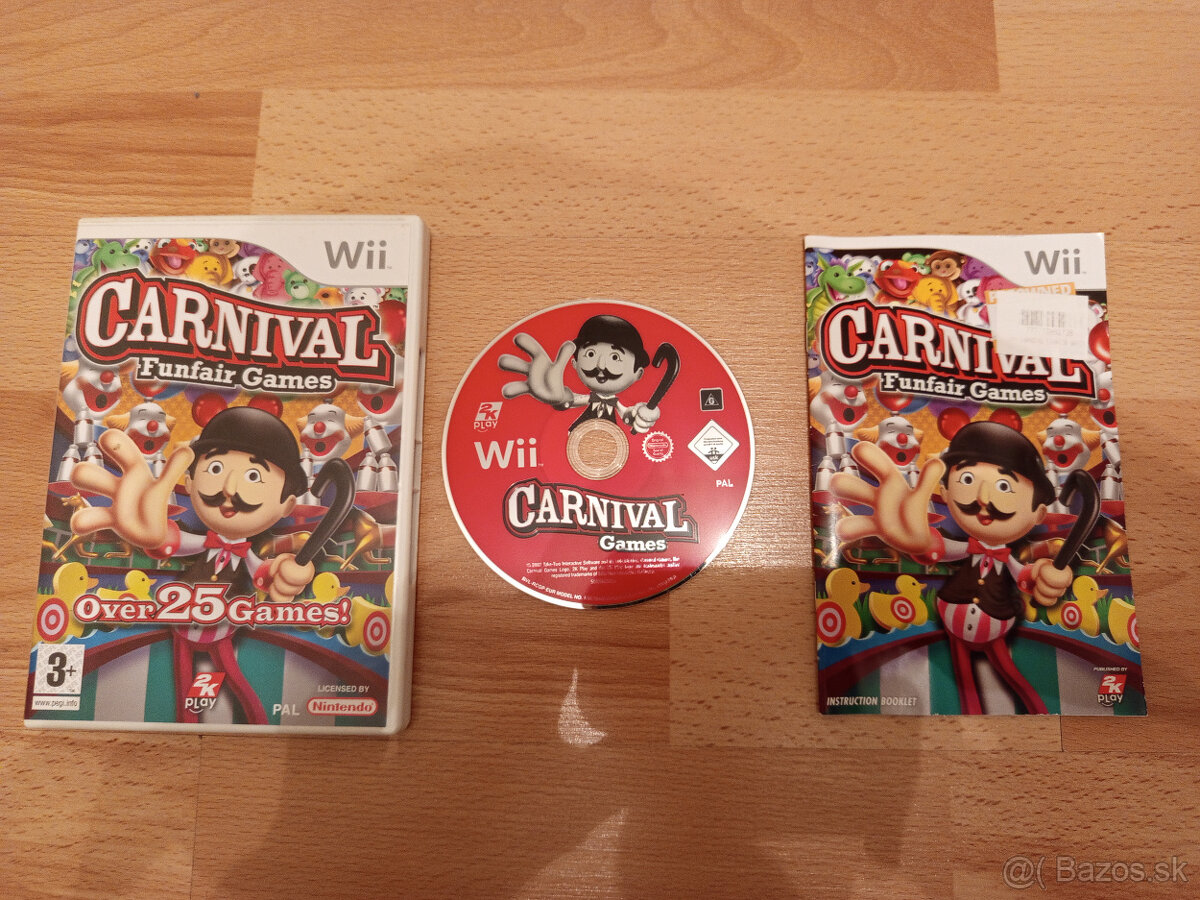 Nintendo Wii-Motion Plus ovládač + Nunchuck + Fit Board - 6