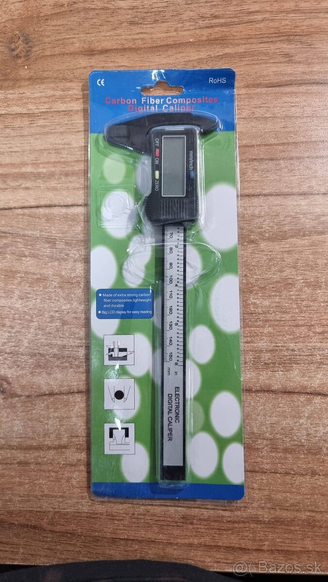 Predám nové digitálne posuvné merado - šublera do 300mm - 6