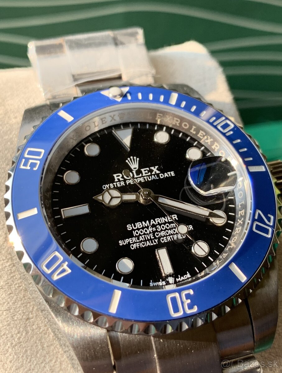 Rolex Submariner Date, Nové, 41mm Modré - 6
