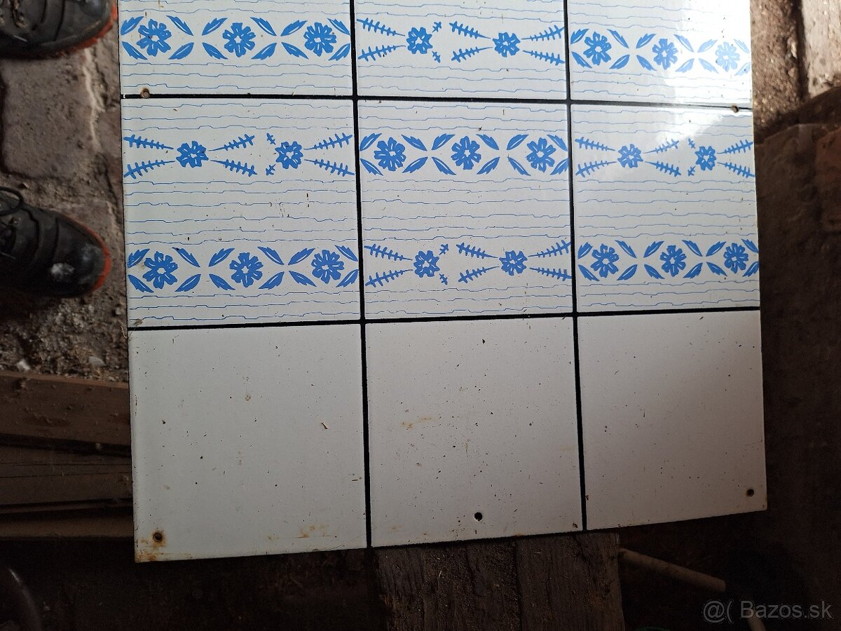 Smaltovaný obklad - 6