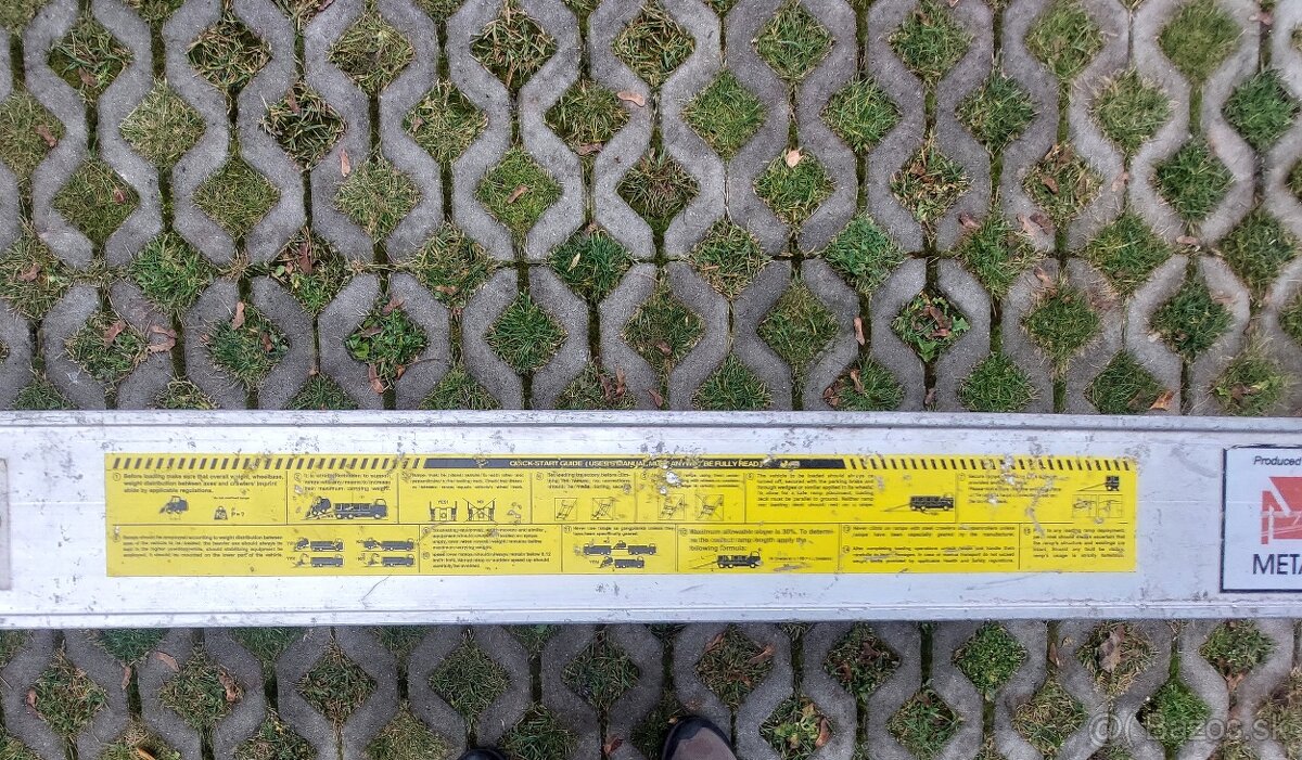 Paletovací vozík a nájazdová plošina - 6