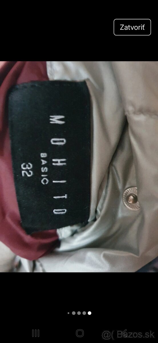 Obojstranná zimná bunda č. 32 - 6