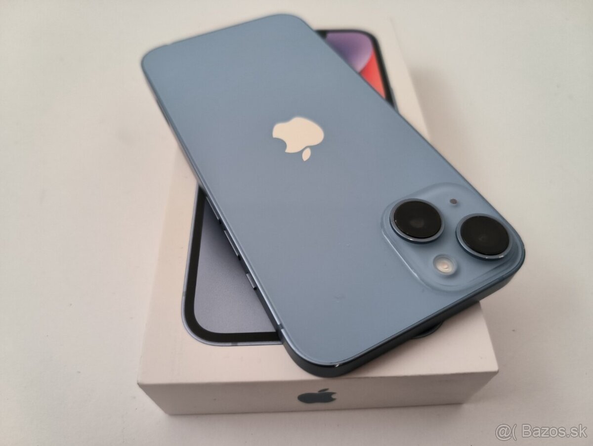 apple iphone 14 128gb Blue / Batéria 100% - 6