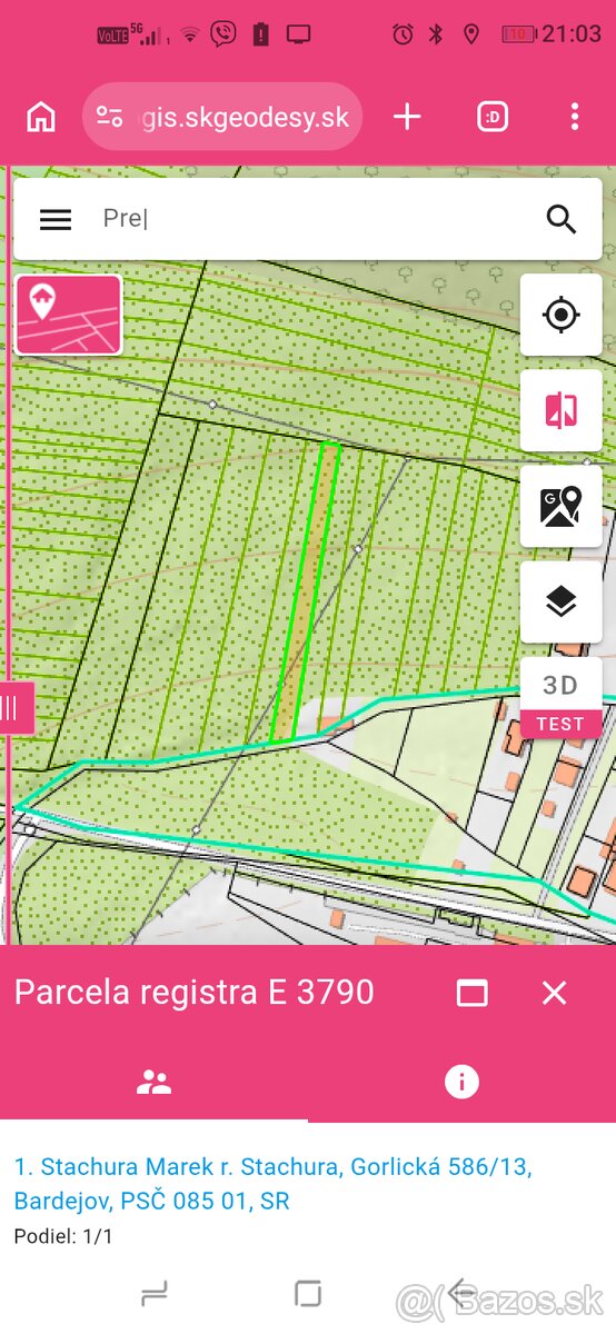 Pozemok okr.Bardejov - 6