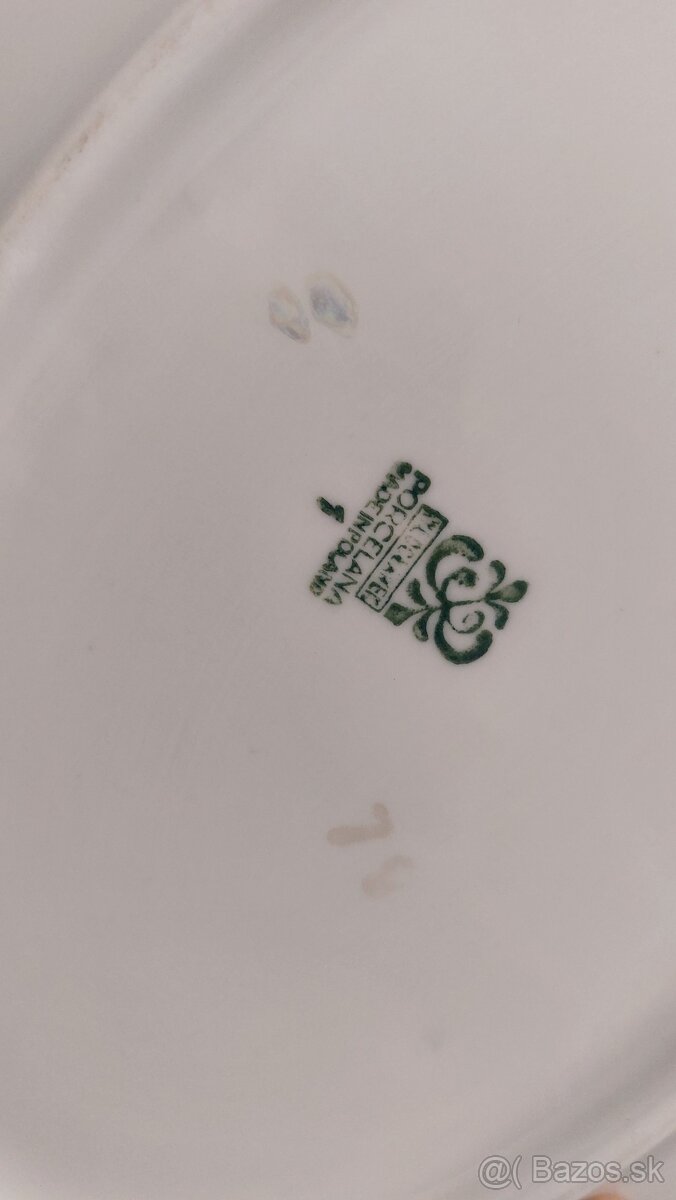 Jedalensky + cajovy set Porcelana Wloclawek 42 ks - 6