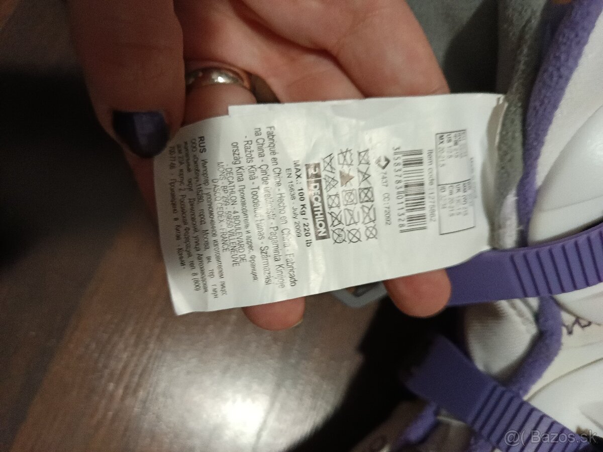 Detske nastavitelne korcule Oxelo velkost 32-34 - 6