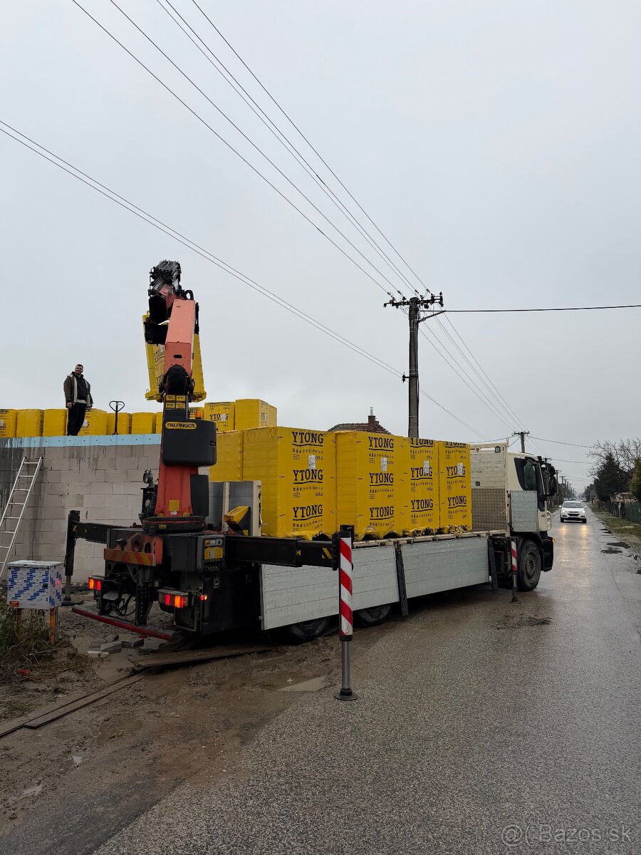 Autodoprava s hydraulickou rukou🏗️ - 6