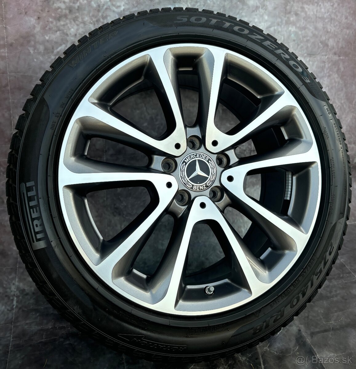 Zimní orig sada Mercedes Třídy E213 2 rozměr top pneu - 6