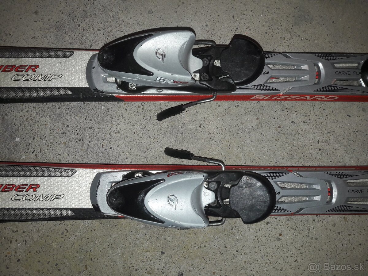 Lyže Blizzard aj s viazaním 159cm, R14,1 - 6