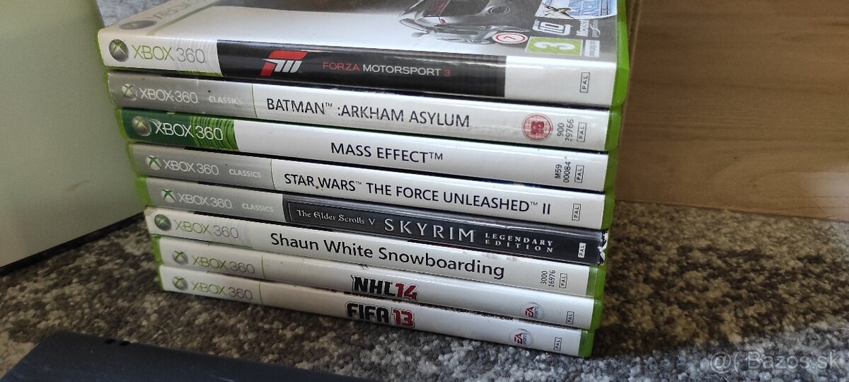 Xbox 360 slim white+hry - 6